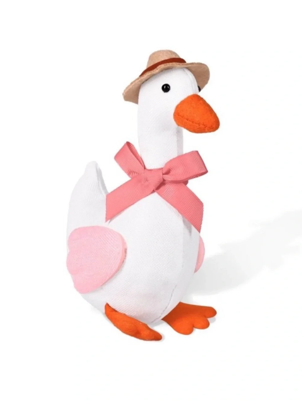 Novelty Plush Goose w/ Pink Accents & Straw Hat, Target Bullseye's Playground™